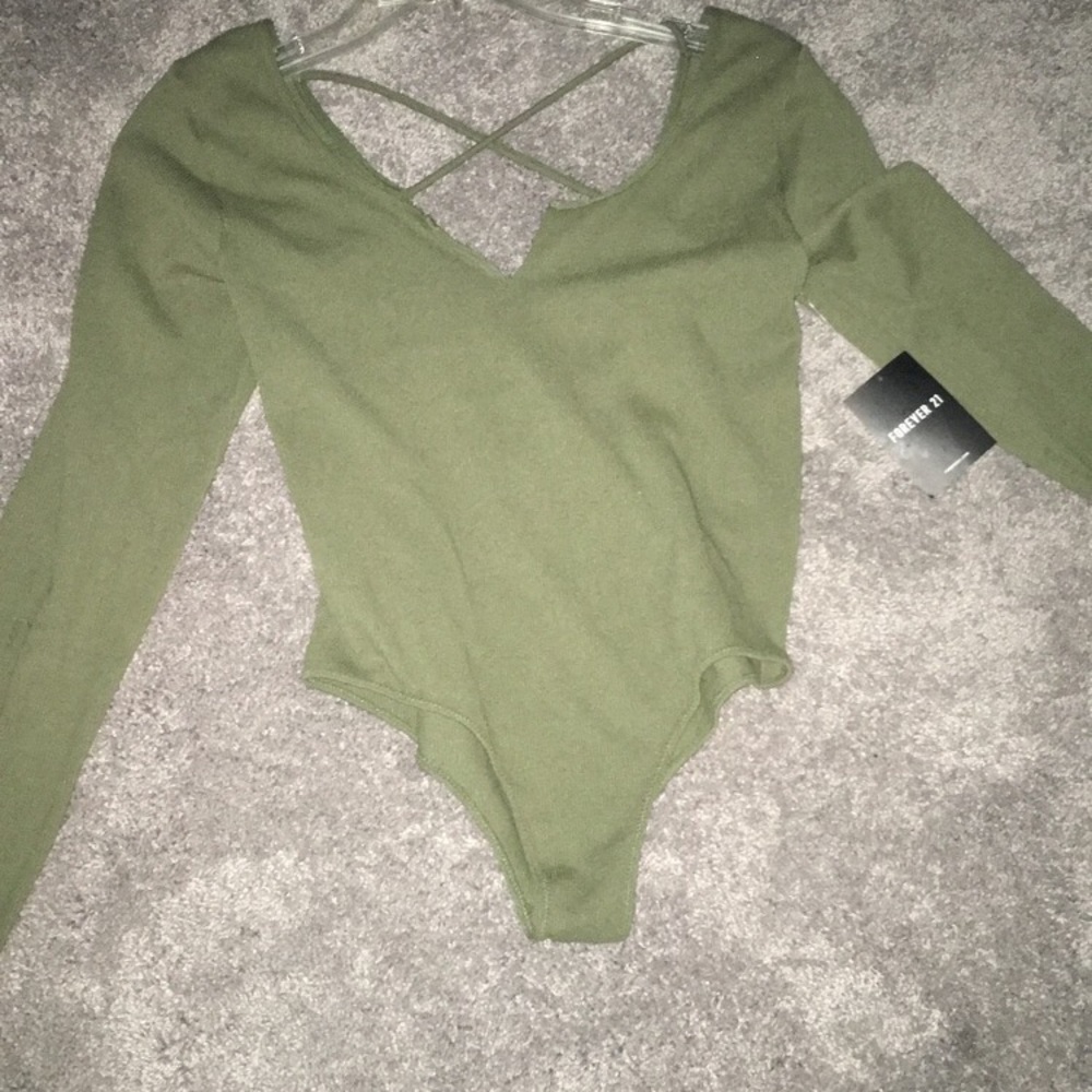 Fitted leotard